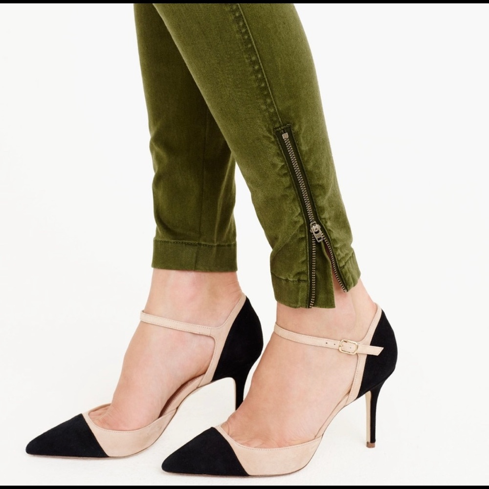 J Crew Skinny stretch cargo pant with zippers - Picture 9 of 10
